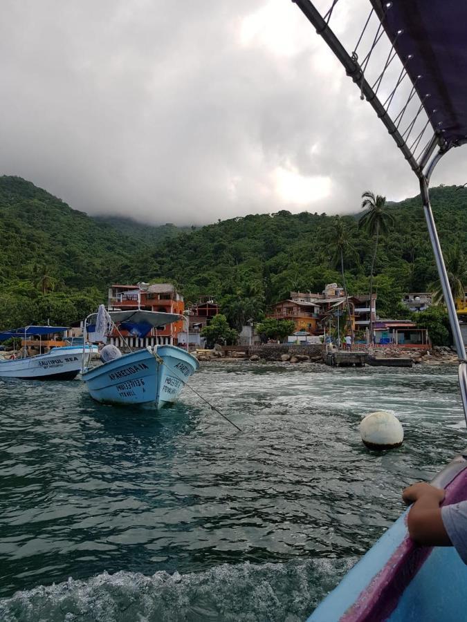 Casa Palmito Cerca De La Playa Villa Yelapa Buitenkant foto